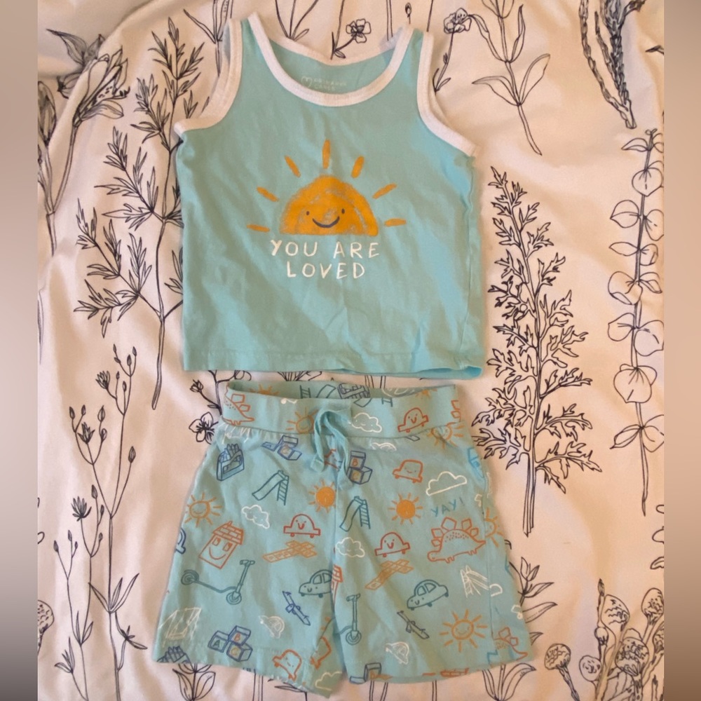 NWOT Super cute 100% cotton baby boy outfit